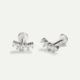 PIERCINGKURVE SILBER
