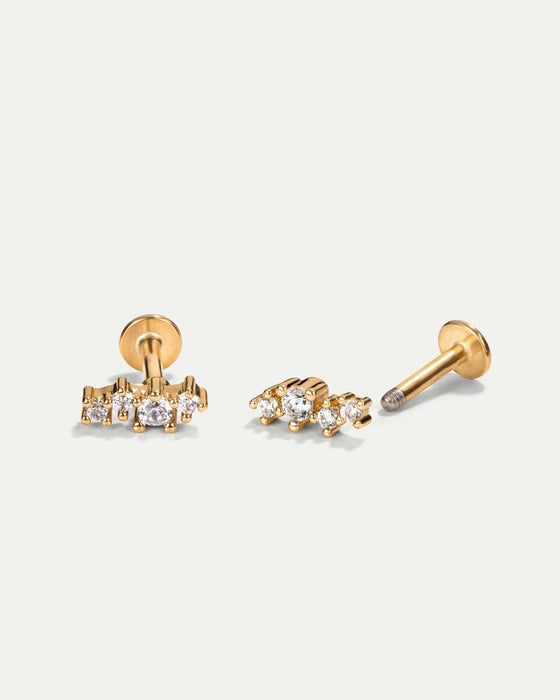 GÄNSEBLÜMCHEN GOLDPIERCING