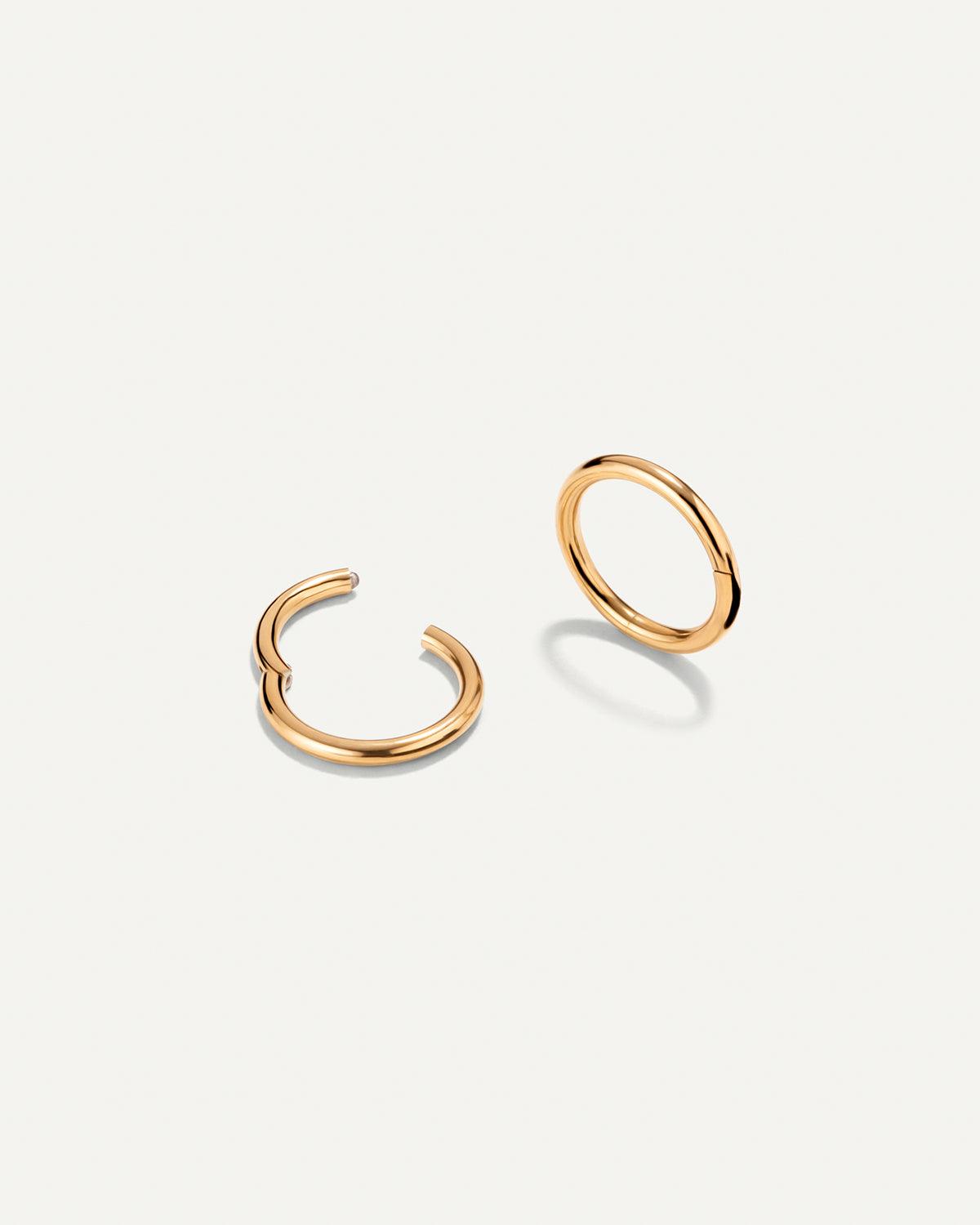 PIERCINGSCHLEIFE S GOLD