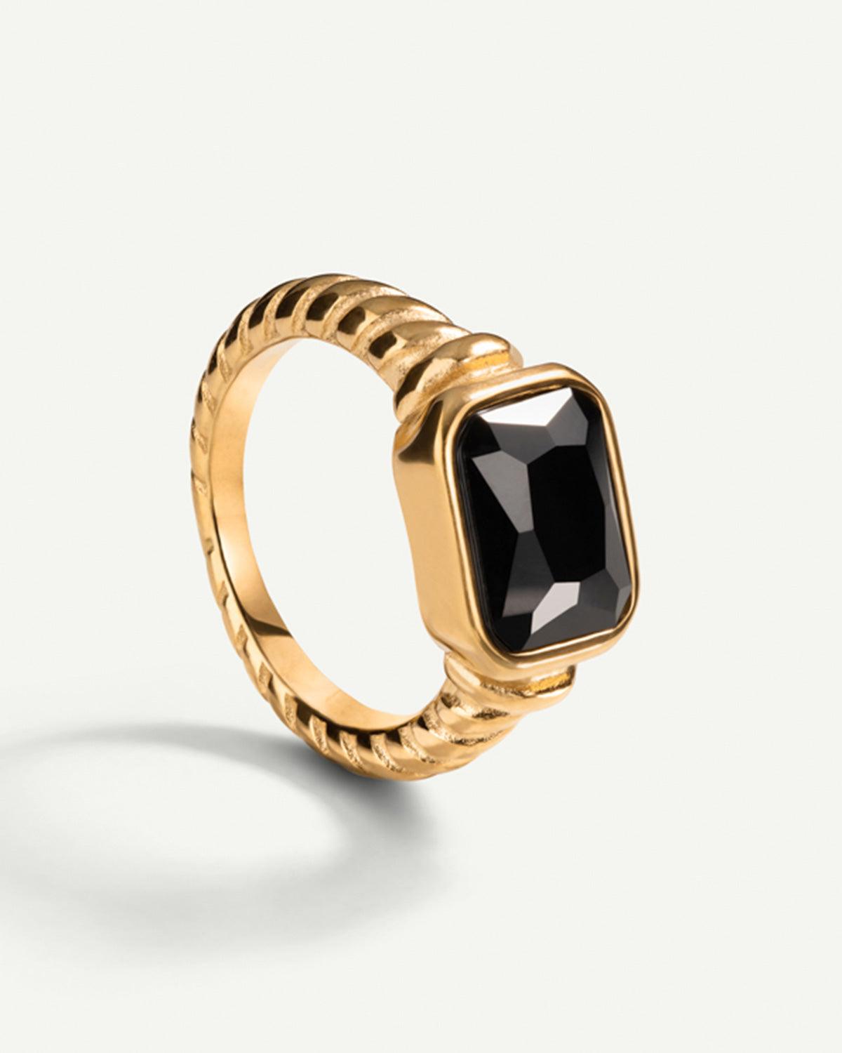 MARIELA SCHWARZER RING