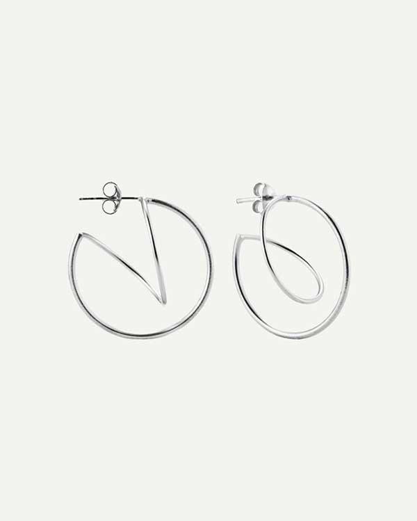 OHRRINGE SWING SILBER