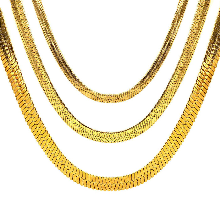 HALSKETTE YOKO GOLD 3MM