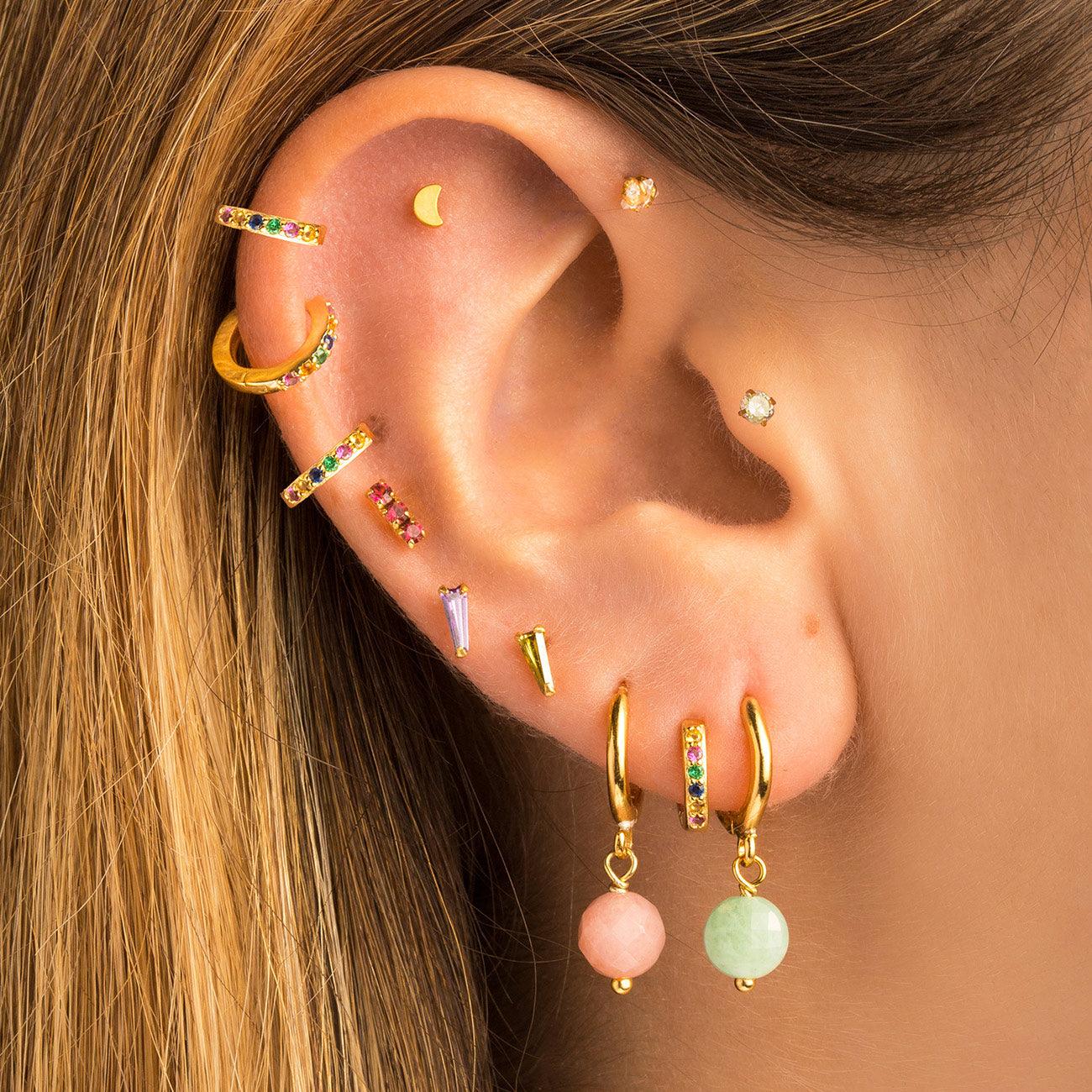 PIERCING MOON SILBER