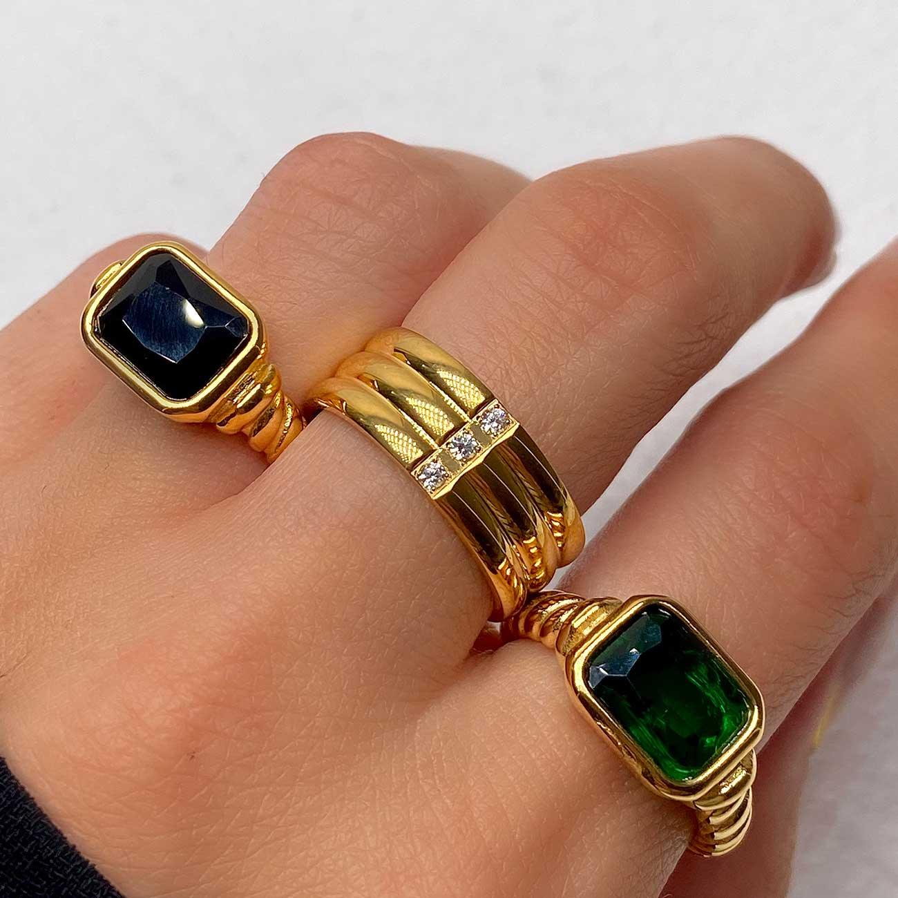MARIELA SCHWARZER RING