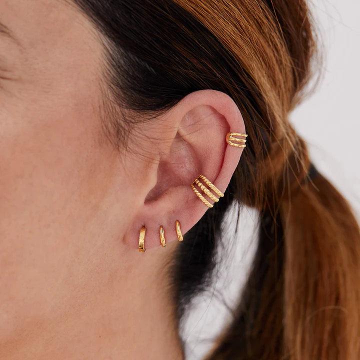 How to cure an earring in the ear?