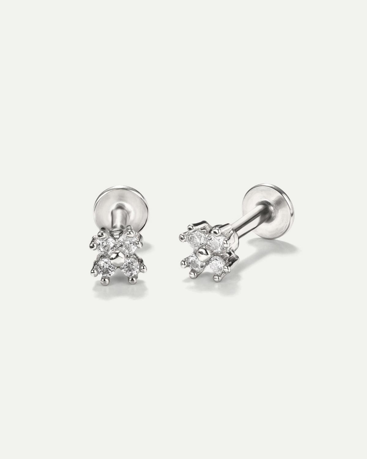 MINI SILVER WING PIERCING