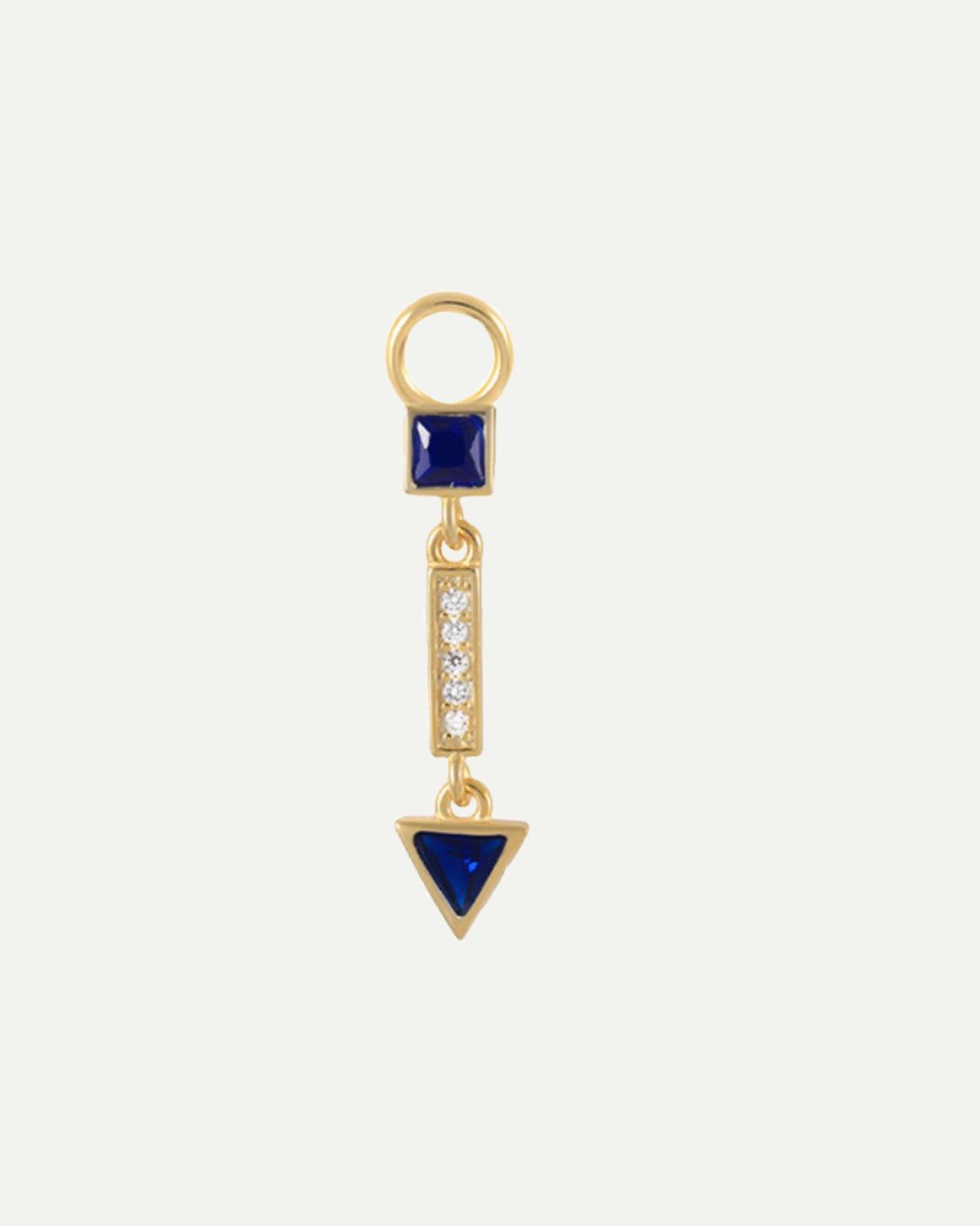 CHARM ALLOY BLUE GOLD