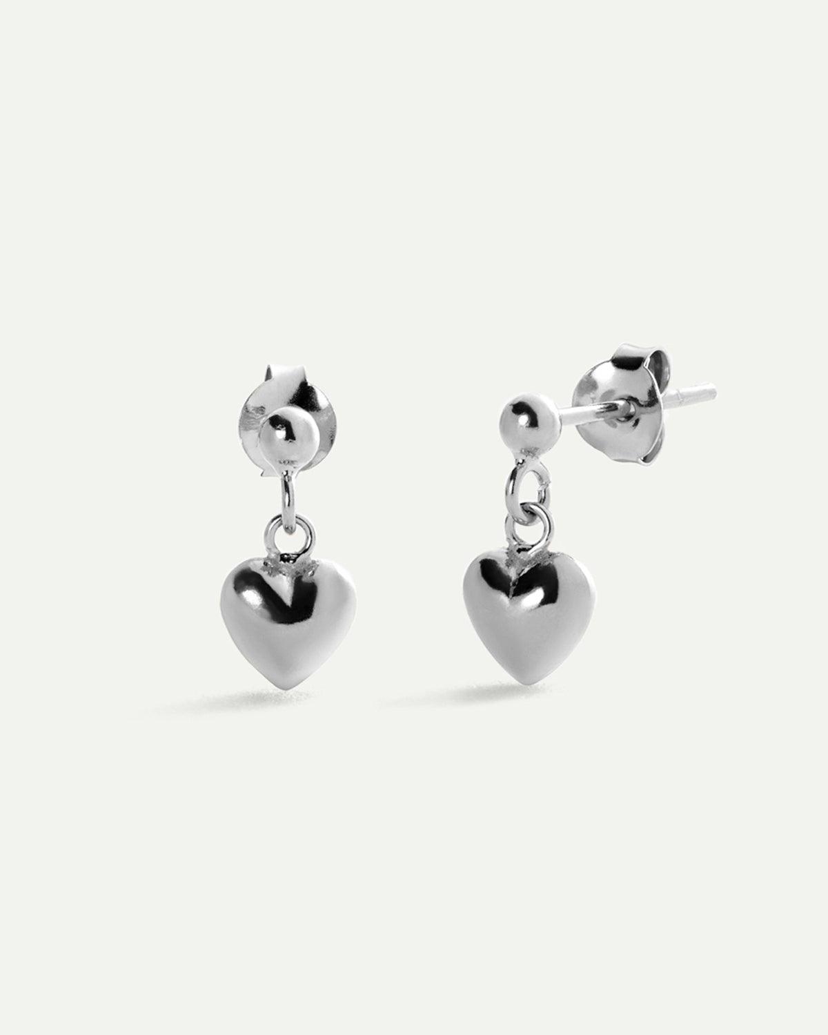ALMA DOT SILVER EARRINGS