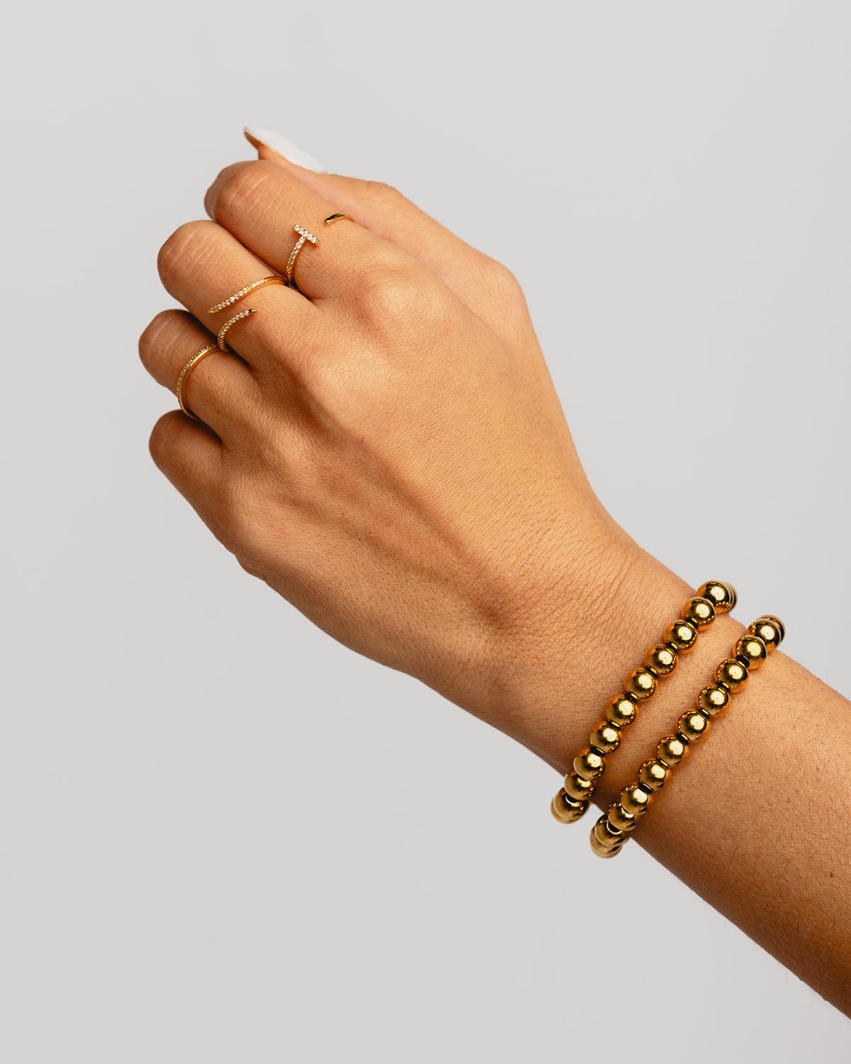 BALLS L GOLD BRACELET