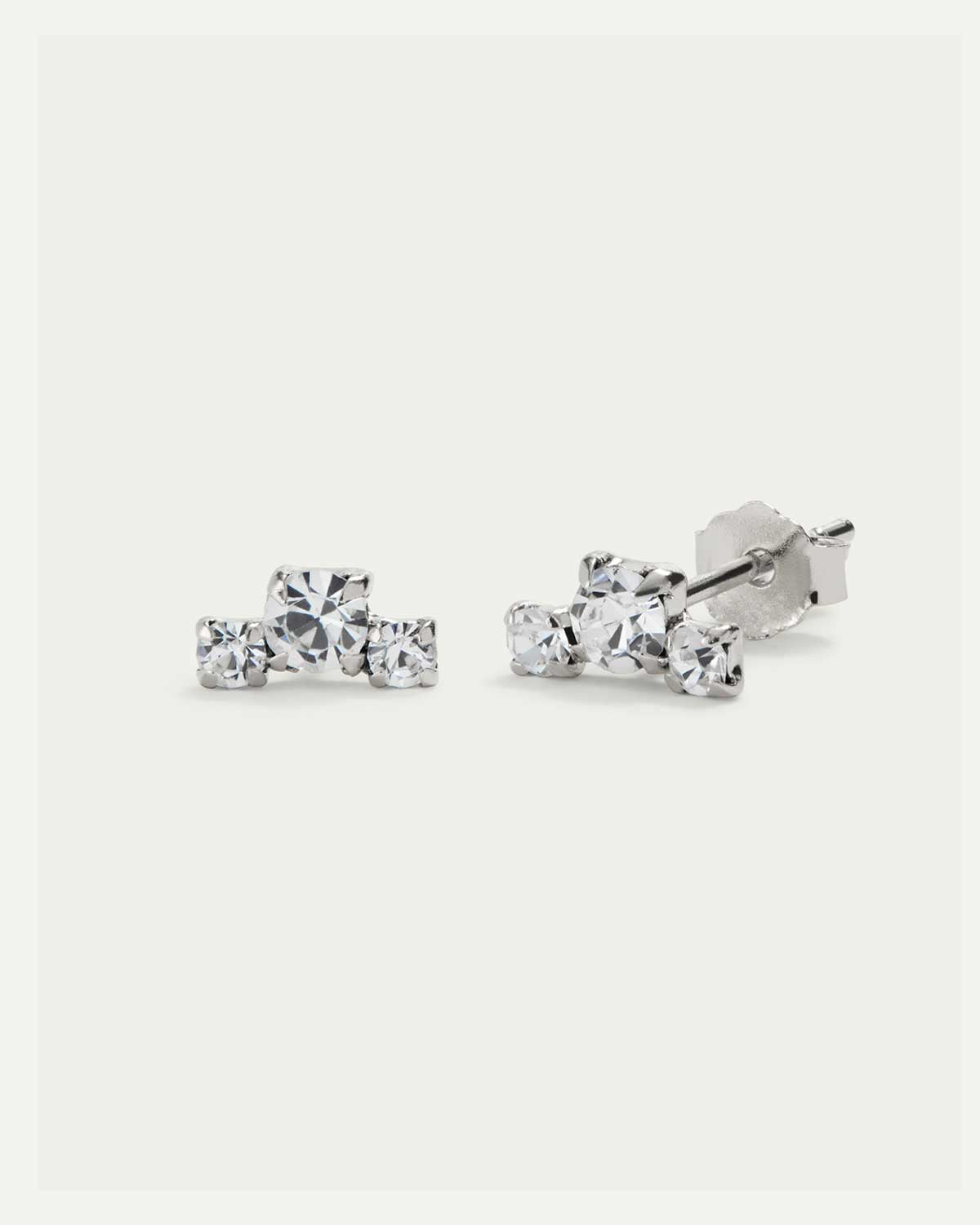 ANNA SILVER EARRINGS