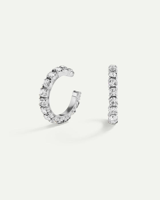 ARLA MINI SILVER EARRINGS