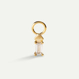 BAGUETTE GOLD CHARM