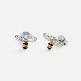 BEE SILVER EARRINGS