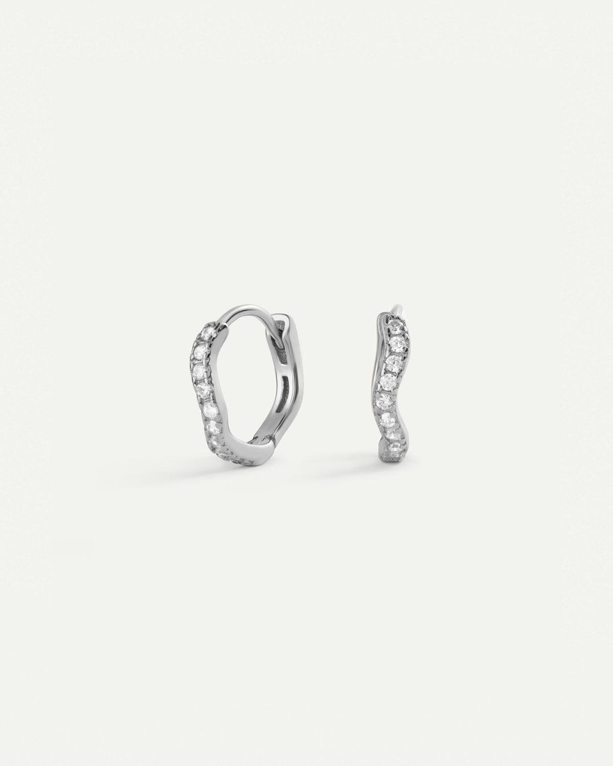 BIMBA MINI SILVER EARRINGS