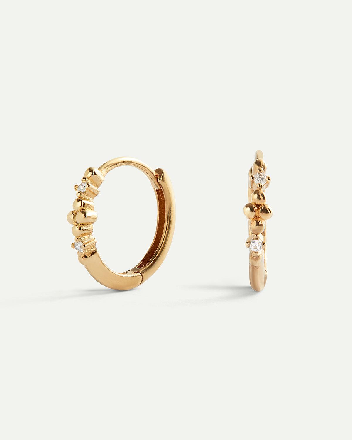 BOLT GOLD EARRINGS