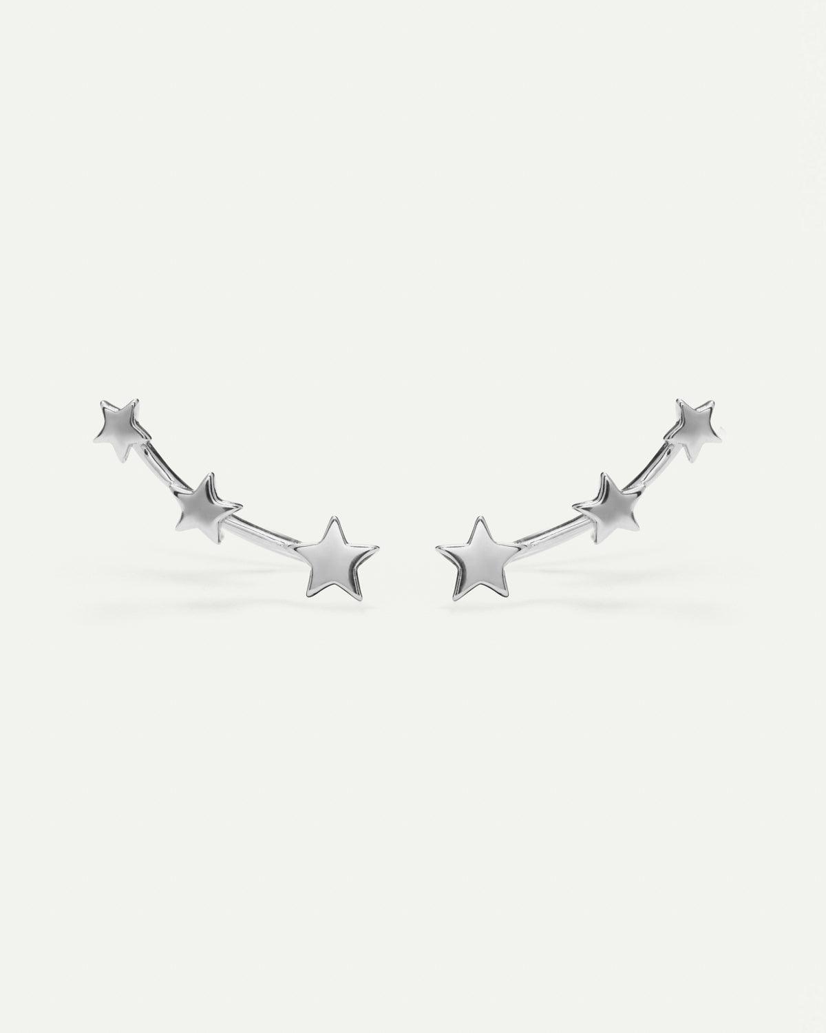 CASIOPEA SILVER EARRINGS