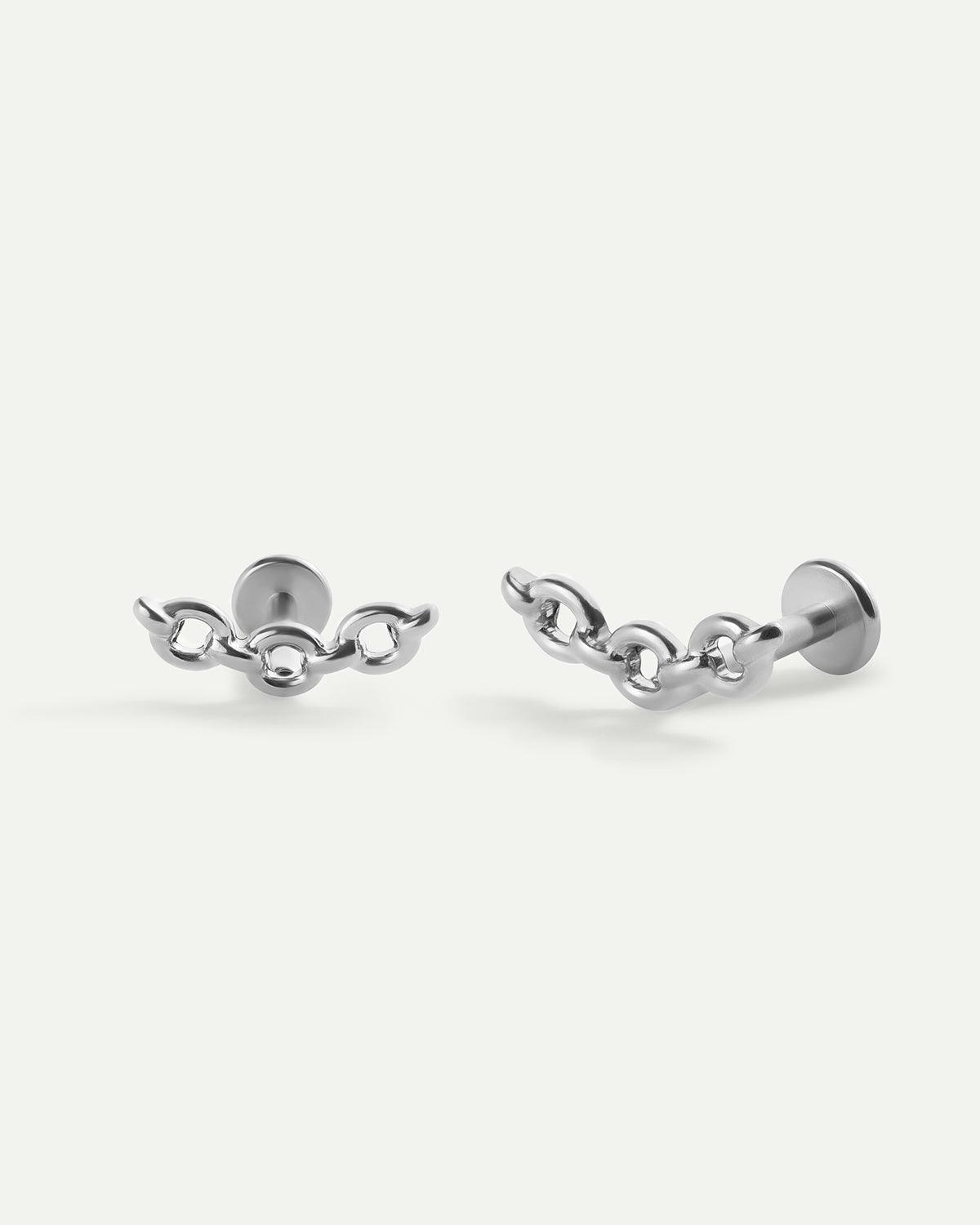 PIERCING CHAIN SILVER