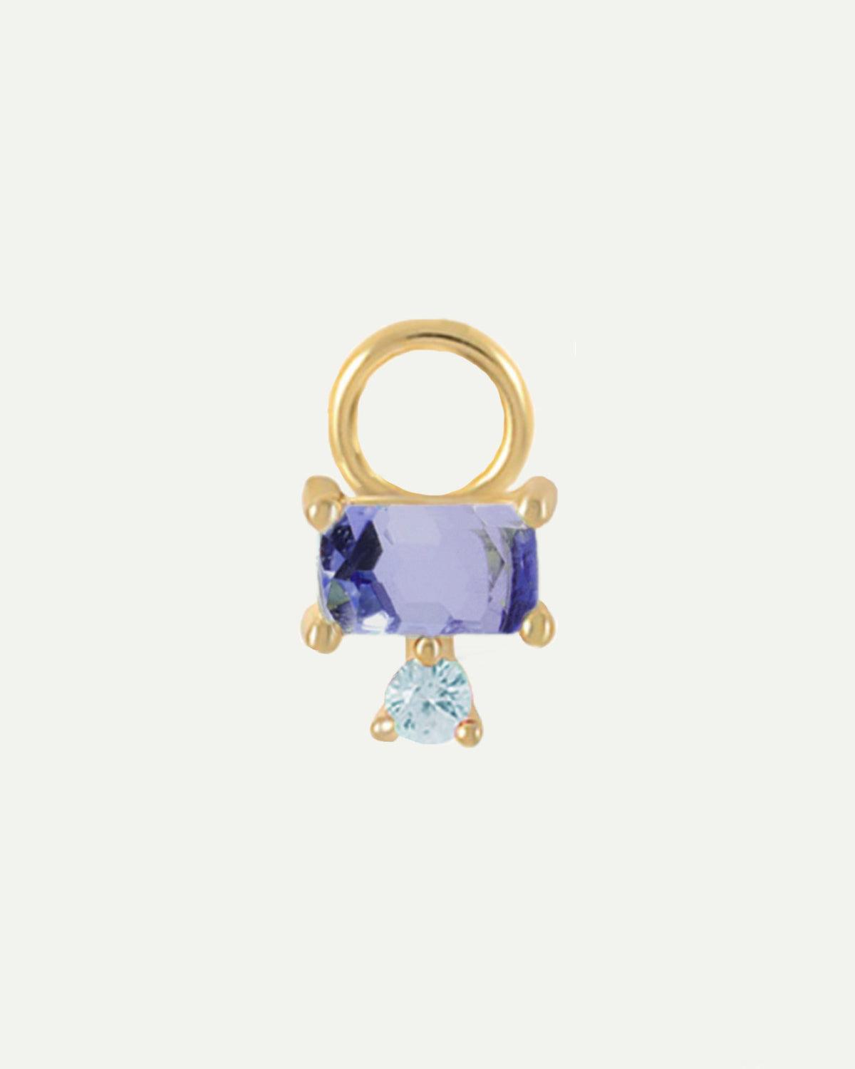 CHARM CHERRY BLUE GOLD