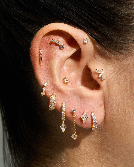 ECHO SILVER EARRINGS