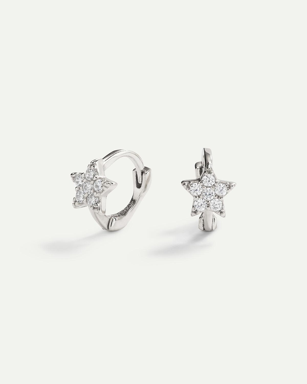 ENIS SILVER EARRINGS