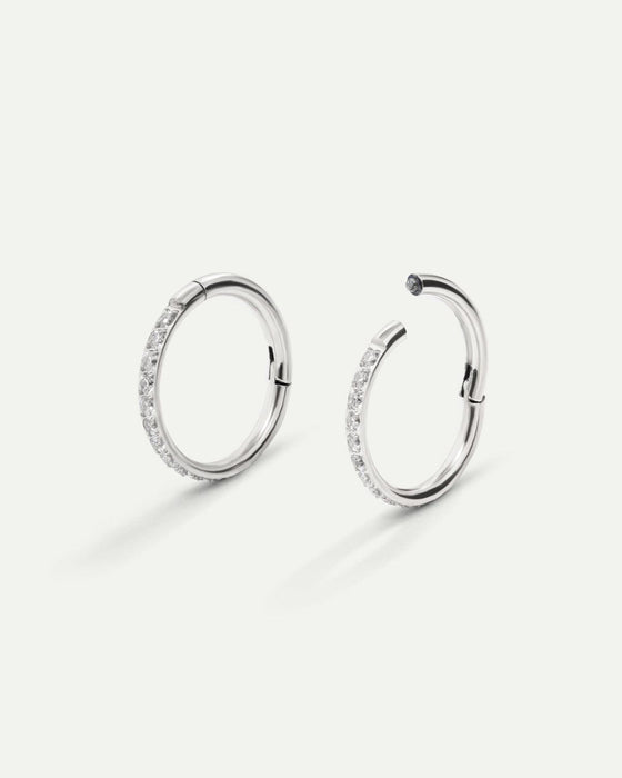 PIERCING ETERNITY L SILVER
