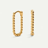 FANY BALLS GOLD EARRINGS