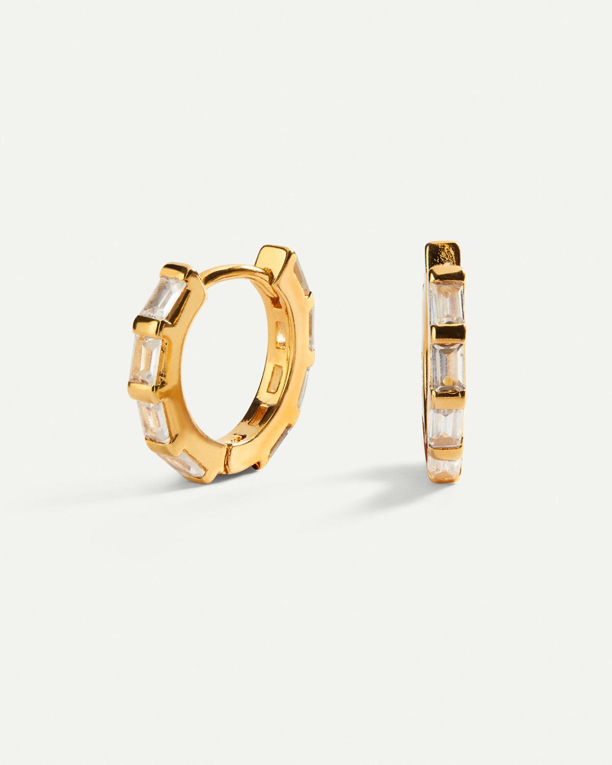 FOX MAXI GOLD EARRINGS