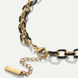 GINA BLACK NECKLACE