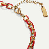GINA RED NECKLACE
