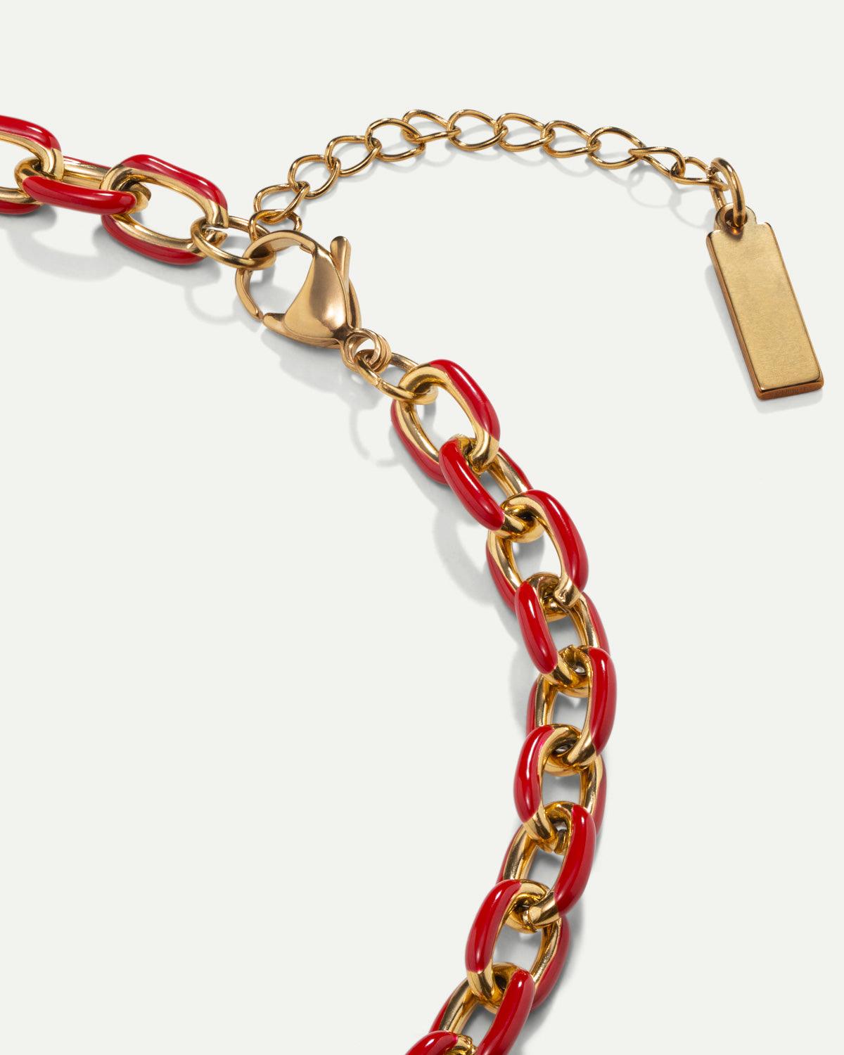 GINA RED NECKLACE