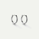 HOOPS MINI SILVER EARRINGS