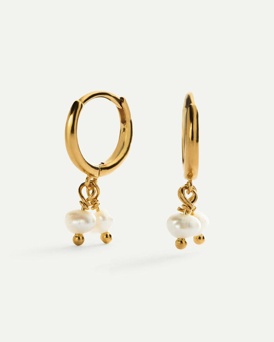 HOOPS NANA GOLD EARRINGS