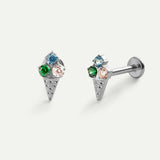 PIERCING ICE CREAM SILVER