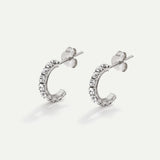ICE SILVER EARRINGS