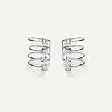 IXIA SILVER EARRINGS