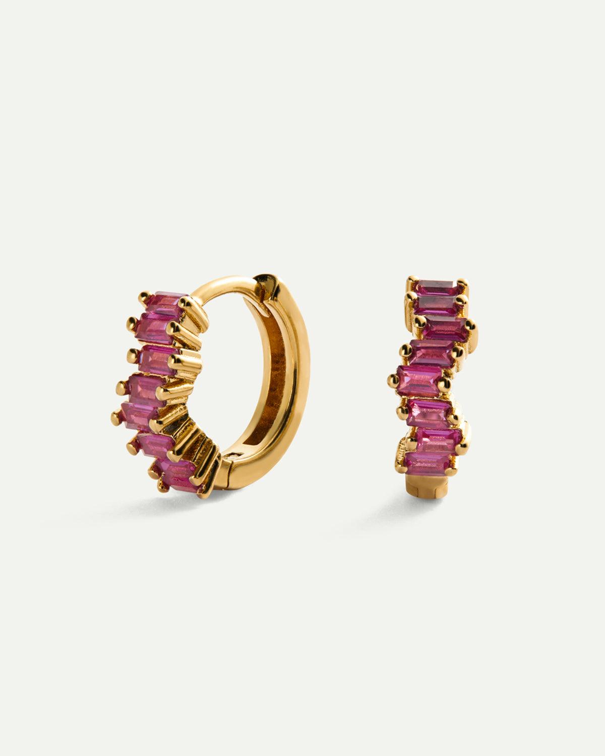 LAIS PINK GOLD EARRINGS