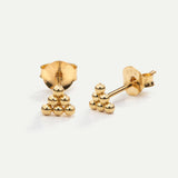 GOLD POUND EARRINGS