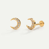 PIERCING MOON BRIGHT GOLD