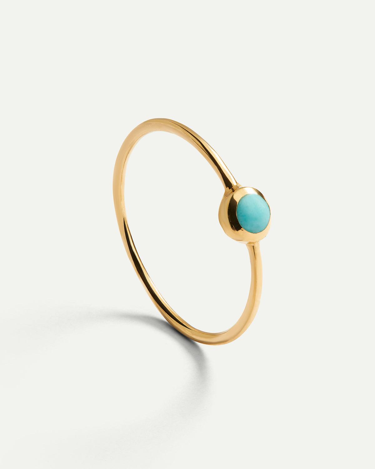 TURQUOISE GOLD RING