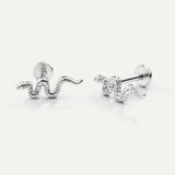 PIERCING SNAKE SILVER