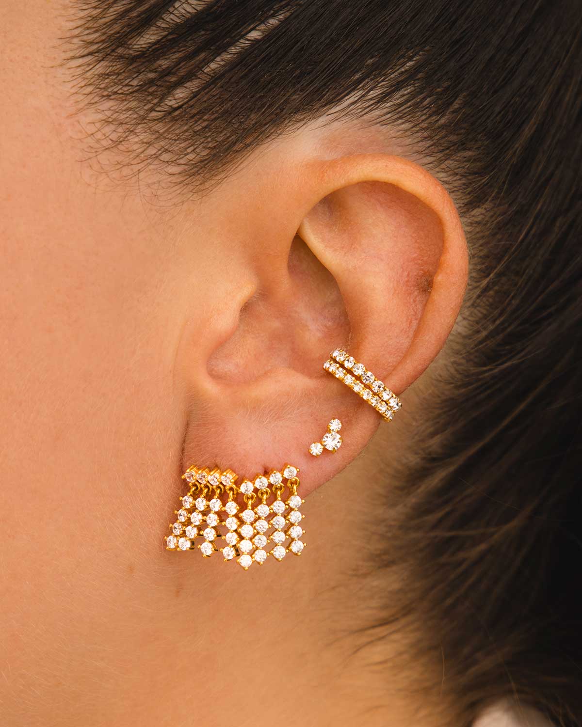 PENDIENTES BIANCA GOLD