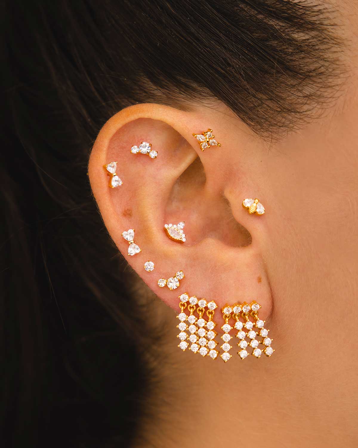 PENDIENTES BIANCA GOLD
