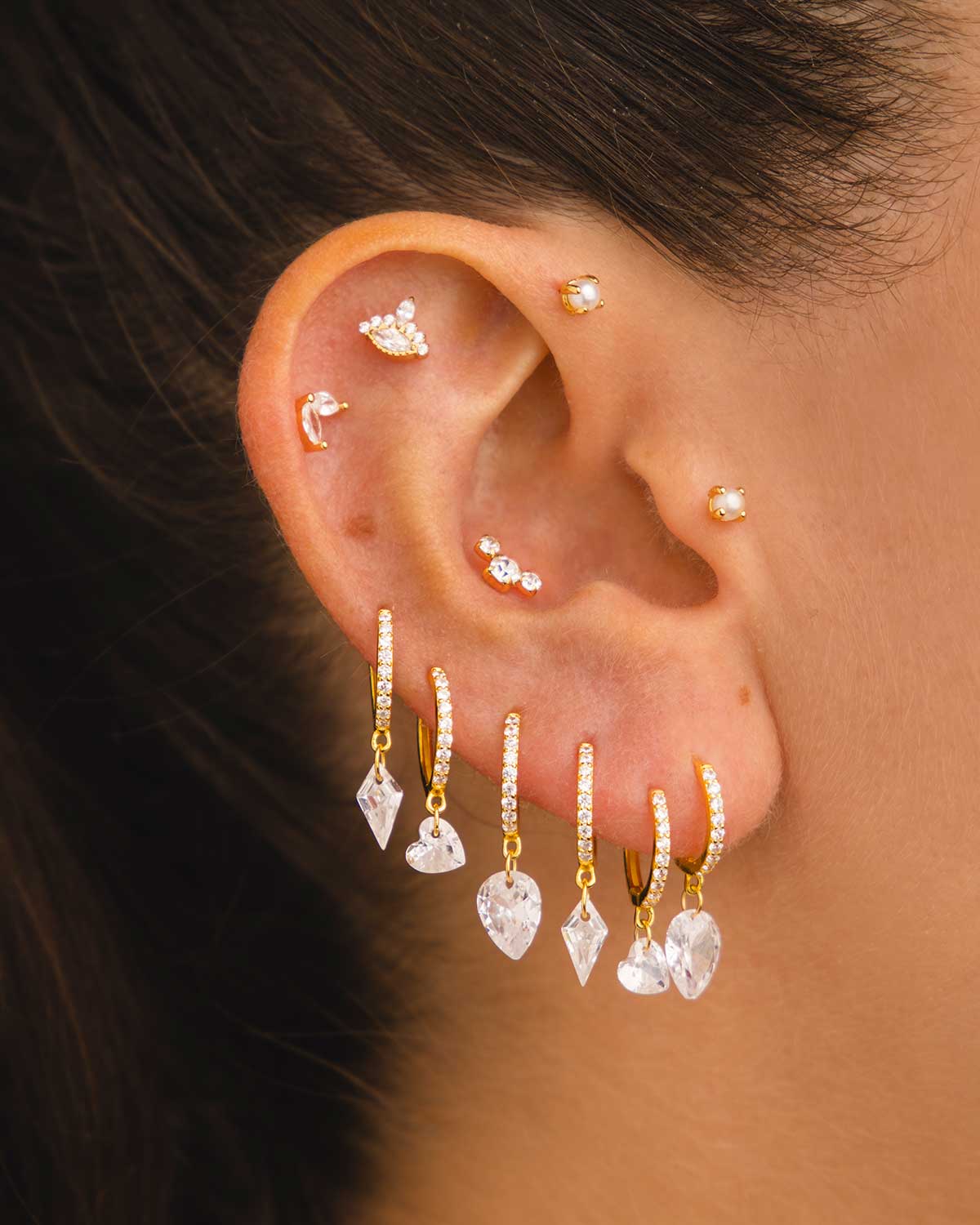 ANNA GOLD EARRINGS