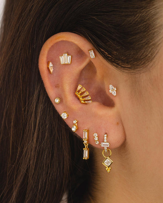 LALEH SILVER PIERCING