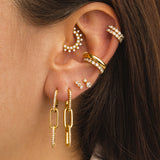 BALLOON GOLD EARRINGS