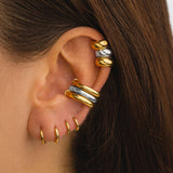 HOOPS GOLD EARRINGS
