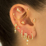 PIERCING FLOWER GOLD