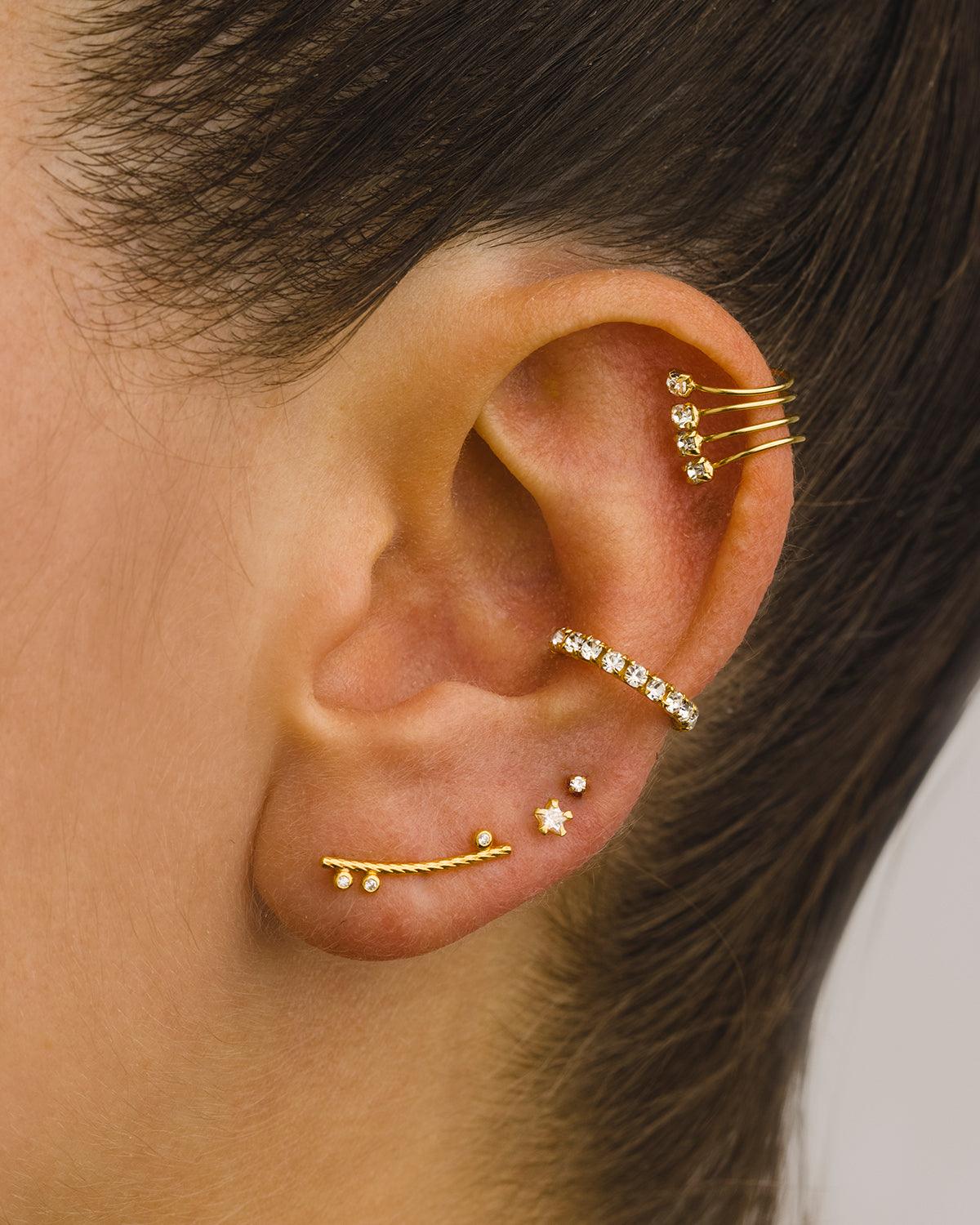 JIMENA SILVER EARRINGS