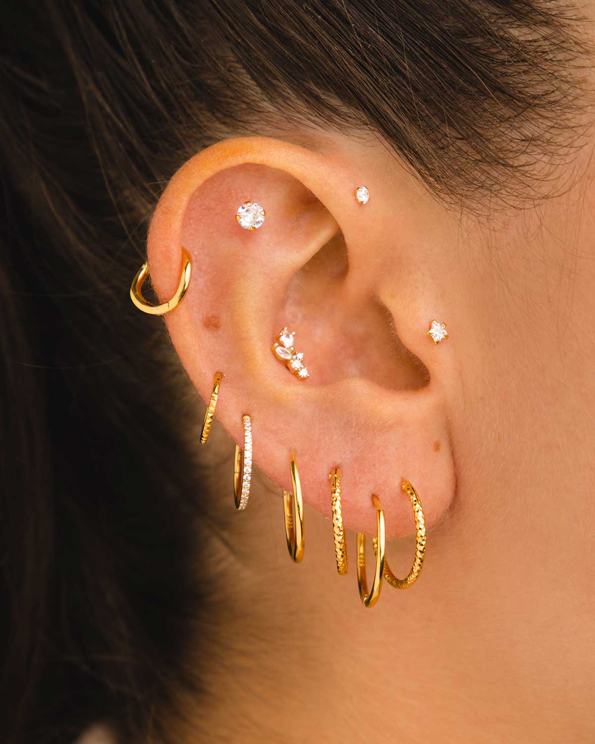 KIN GOLD EARRINGS