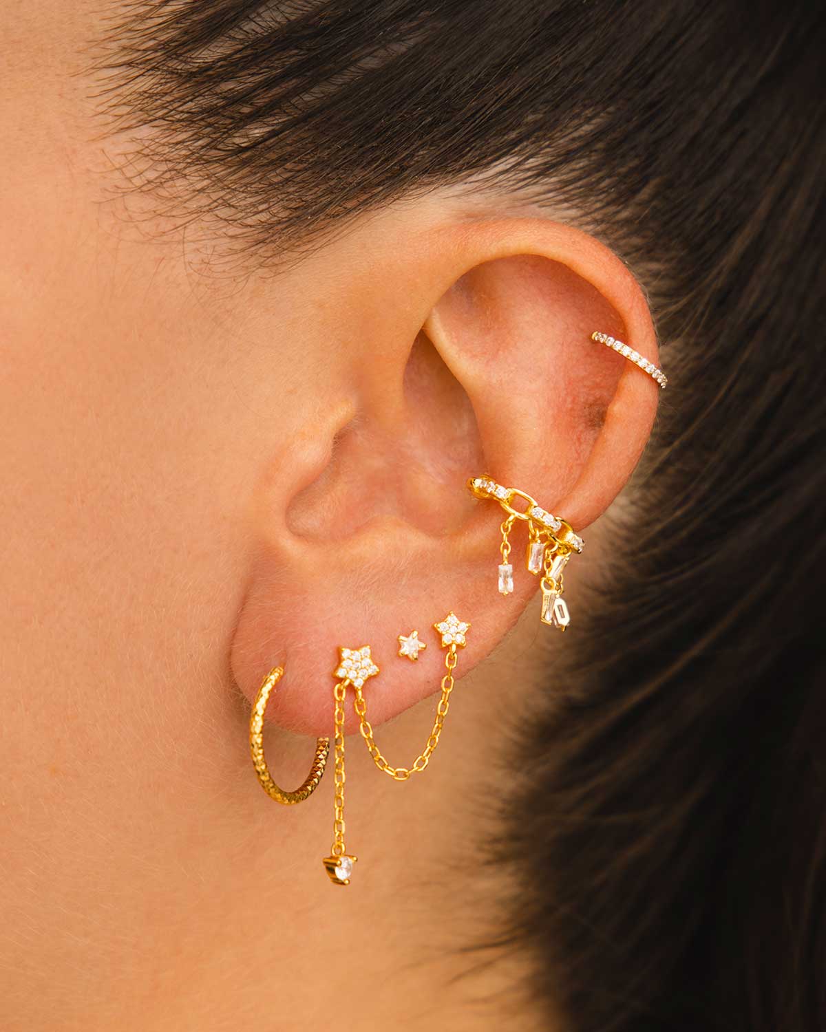 KIN GOLD EARRINGS